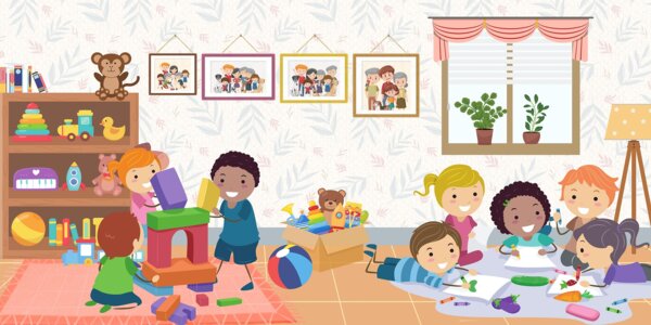 Kinderbetreuung am Abend